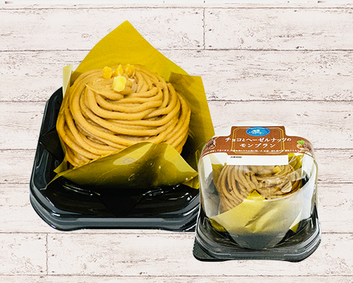 チョコとヘーゼルナッツのモンブラン